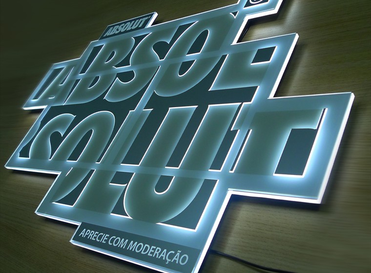 Absolut LED Sign