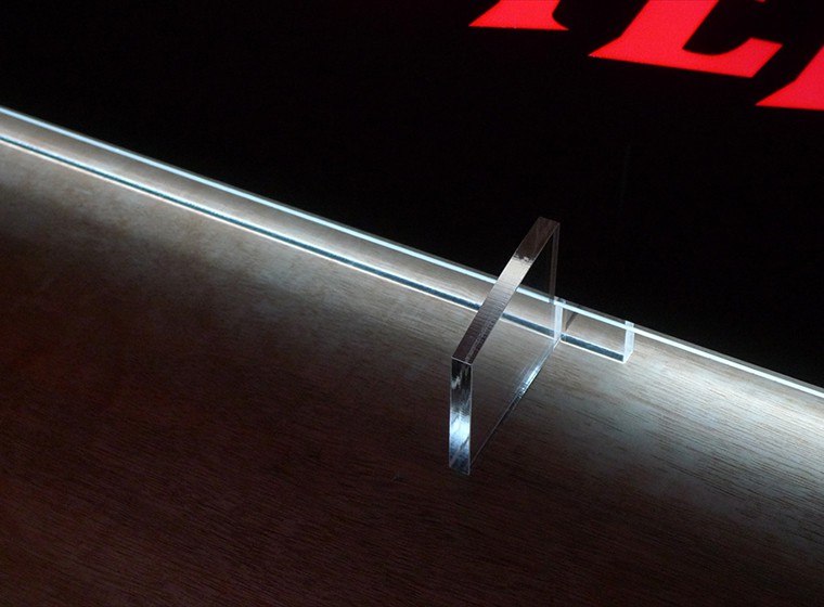 Browning Dual-Sided LED Sign Detail